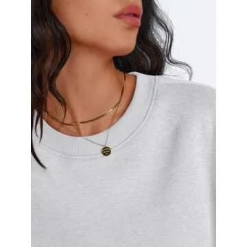 Trendy Queen Sweatshirt for Women Oversized Crewneck