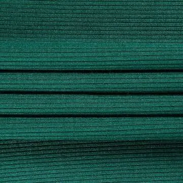 Roselux Womens Long Sleeve Stretch Crewneck Ribbed T-Shirt Fitted Casual Basic Tops(3922,Dark Green-M)