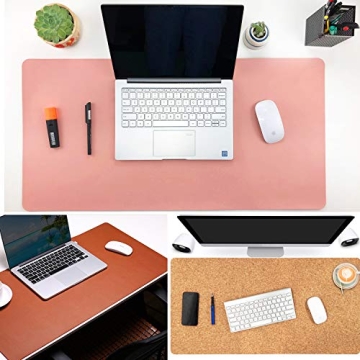 Aothia Eco-Friendly Dual-Sided Desk Pad Large Mouse Pad