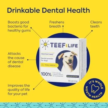 TEEF! for Life - Plant-Derived Dental Water Additive for Dogs