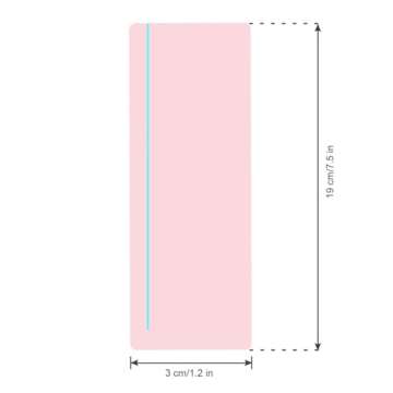 Guided Reading Highlight Strips Colored Overlays Bookmark Reading Tracking Rulers with Line for Dyslexia, ADHD and to Reduce Visual Stress (8 Pack)