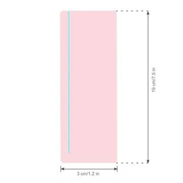 Guided Reading Highlight Strips Colored Overlays Bookmark Reading Tracking Rulers with Line for Dyslexia, ADHD and to Reduce Visual Stress (8 Pack)