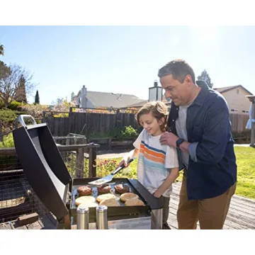 Monument Grills Portable 22" 2-Burner Flat Top Griddle