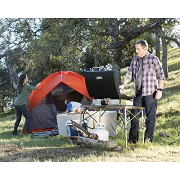 Monument Grills Portable 22" 2-Burner Flat Top Griddle