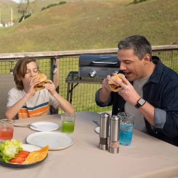 Monument Grills Portable 22" 2-Burner Flat Top Griddle