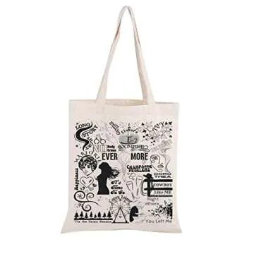 TOBGBE Singer Tote Bag for Music Lovers & Fans