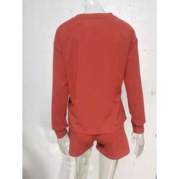 ZESICA Women's Waffle Knit Pajama Set - Stylish Comfort