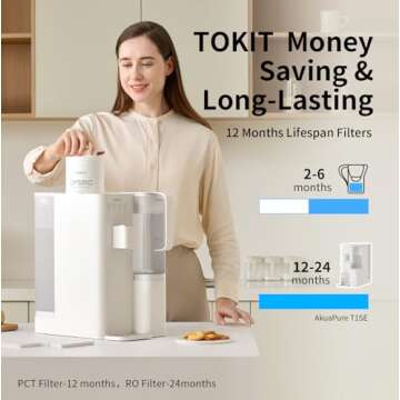 TOKIT T1 SE RO Water Filter System for Pure Water