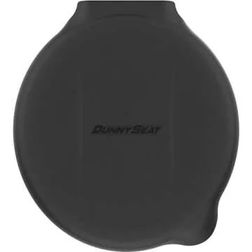 Dunny Seat Portable Outdoor Toilet Bucket Seat with Lid - Universal Fit for Most 5-Gallon Buckets - ...