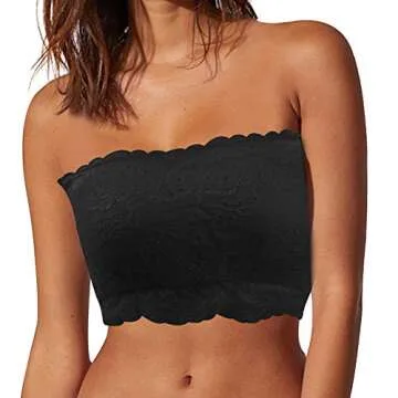 JPGO Tube Top Bra for Women - Comfortable & Stylish