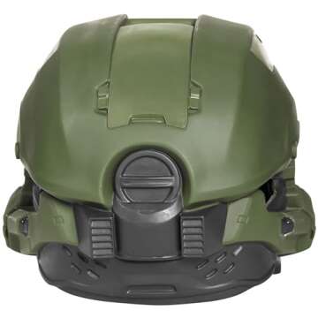 Disguise Halo Master Chief Light-Up Boys' Helmet , Green