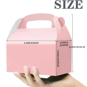 Colorful Oletx Treat Boxes 30-Pack for Parties