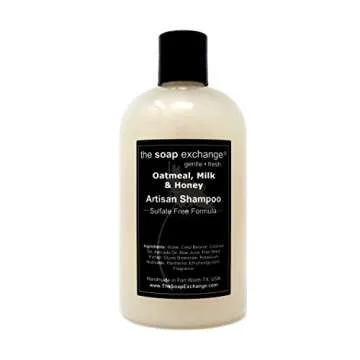 Premium Oatmeal Milk Honey Shampoo - Artisan Made in USA