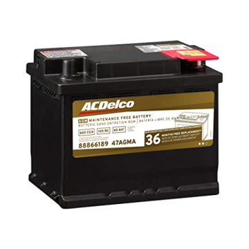 ACDelco Gold 47AGMA AGM Battery with 36 Month Warranty
