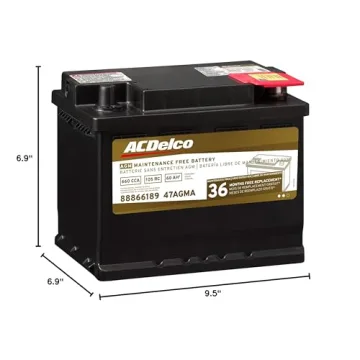 ACDelco Gold 47AGMA AGM Battery with 36 Month Warranty