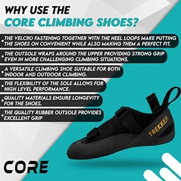 CORE Climbing Shoes - Comfort & Durability for All Climbers