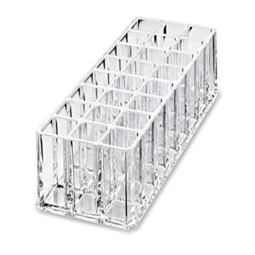 BY ALEGORY Acrylic Eye Mascara Organizer Makeup Storage Organization Refillablle Container Beauty Di...