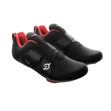 Peloton Altos Cycling Shoes for Bike and Bike+ with Single Hook and Loop Strap and Delta-Compatible ...