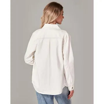 Luvamia Women's Casual Denim Jacket - Spring Style