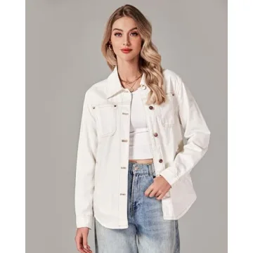 Luvamia Women's Casual Denim Jacket - Spring Style