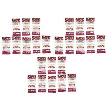 Healthy Trail Nut Mix Snack Packs, 3 Packs of 8 Bags (1 oz) | Dried Fruit, Cranberries, Raisins, Peanuts, Seeds, Walnuts, Sunflower | Energy Snack | Cranberry Fitness