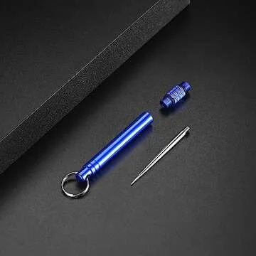 Durable Metal Titanium Toothpicks for Convenient Travel