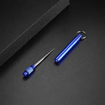 Durable Metal Titanium Toothpicks for Convenient Travel