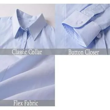 Beninos Women's Formal Work Wear White Shirt for All Occasions