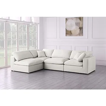 Meridian Velvet Modular Sectional for Ultimate Comfort