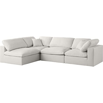 Meridian Velvet Modular Sectional for Ultimate Comfort