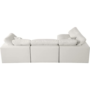 Meridian Velvet Modular Sectional for Ultimate Comfort