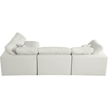 Meridian Velvet Modular Sectional for Ultimate Comfort