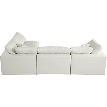 Meridian Velvet Modular Sectional for Ultimate Comfort
