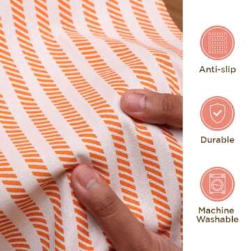 Folkulture Table Runner 90 Inches Long with Tassels, Wedding Table Decor, 100% Cotton Farmhouse Style Table Runner, Boho Runner or Dining Table Runner for Home, Coffee Table Runner for Home Décor