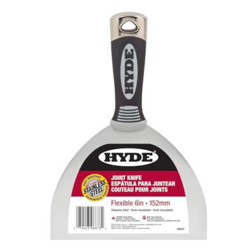 HYDE 06878 Joint Knife 6 inch Flexible Durable Stainless Steel