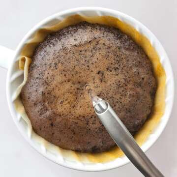 Hario V60 Ceramic Coffee Dripper, Size 02, Red