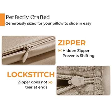 Luxurious 100% Silk Pillowcase for Hair and Skin Care