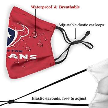 Dust Washable Reusable Cotton Face Mask for All Ages