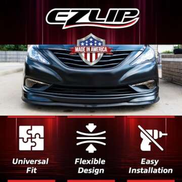 EZ Lip – The Original Universal Fit 1-Inch Lip Spoiler for Bumper