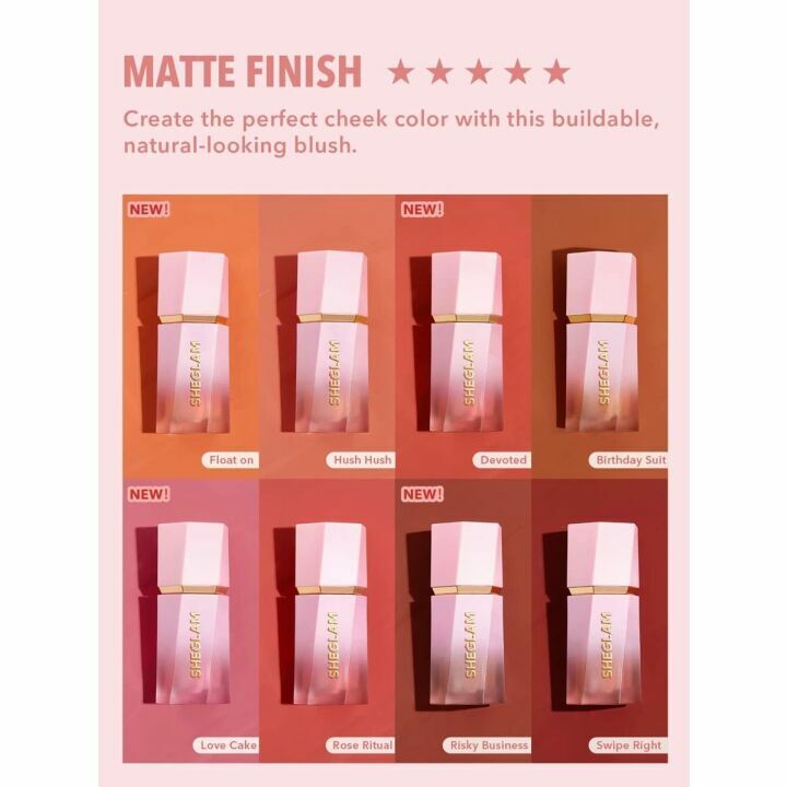 SHEGLAM Color Bloom Liquid Blush for Stunning Cheeks