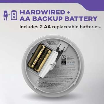 Kidde Smoke & Carbon Monoxide Detector with Backup