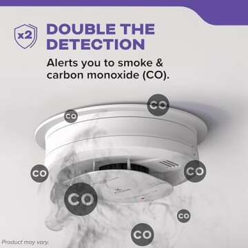 Kidde Smoke & Carbon Monoxide Detector with Backup