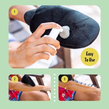 Skinerals Self Tanner Mitt Set for Even Application