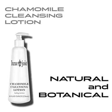 Face Wash Chamomile Cleansing Lotion Facial Cleanser Anti-Aging Fine Lines Skin Tone For Sensitive Skin Anti-Aging Calms Irritated Skin Reduce Redness Hydrates Softens Soothes Men & Women