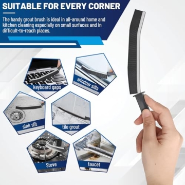 Hiyniaz Crevice Cleaning Brush Tool 3Pcs Set