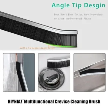 Hiyniaz Crevice Cleaning Brush Tool 3Pcs Set