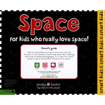 Smart Kids: Space Book - Engaging for Young Astronomers!