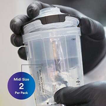 3M PPS 2.0 Spray Gun Cups – 2 Pack of Reusable Paint Cups for All Projects