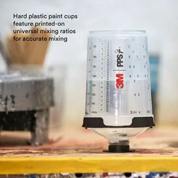3M PPS 2.0 Spray Gun Cups for Easy Painting