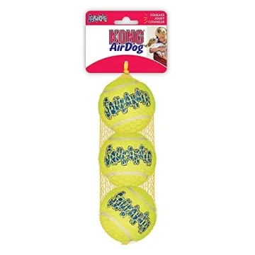 KONG Medium SqueakAir Tennis Balls for Dogs - 6 Pack